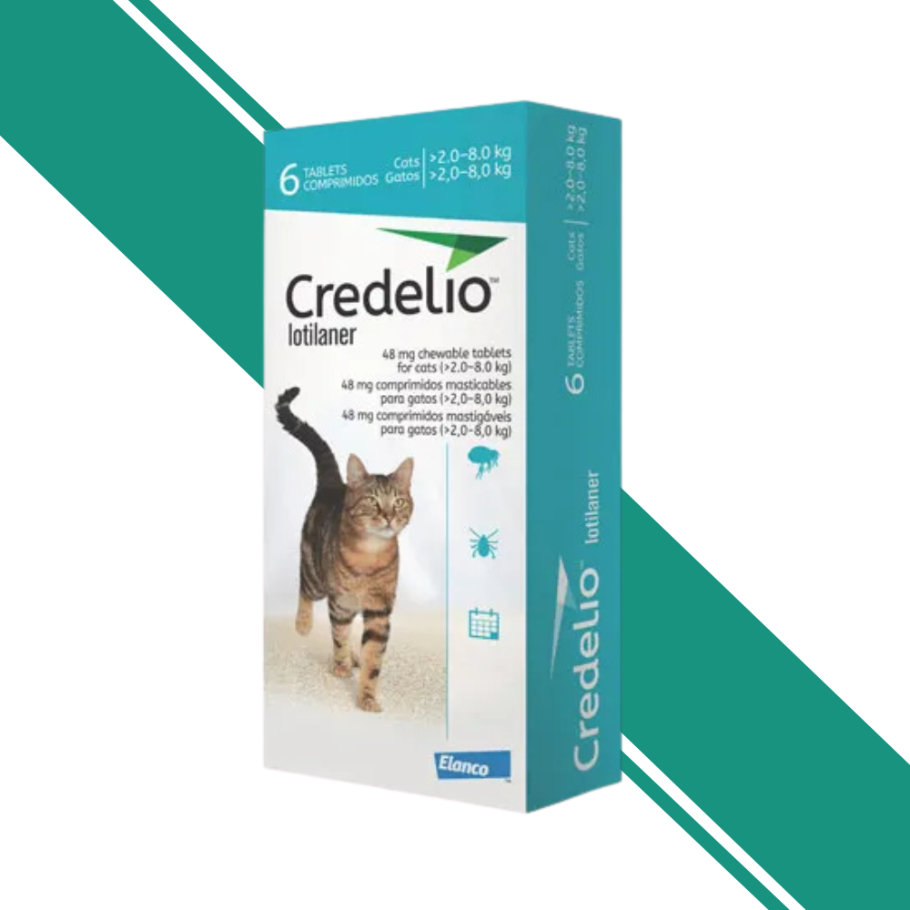 Credelio 48mg Chewable Tablets for Cats – Pack of 6
